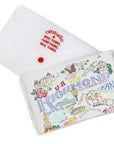 Embroidered Richmond Tea Towel
