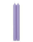 Straight Taper Candles 10" Set/2