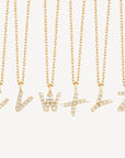 Gold Initial Necklace