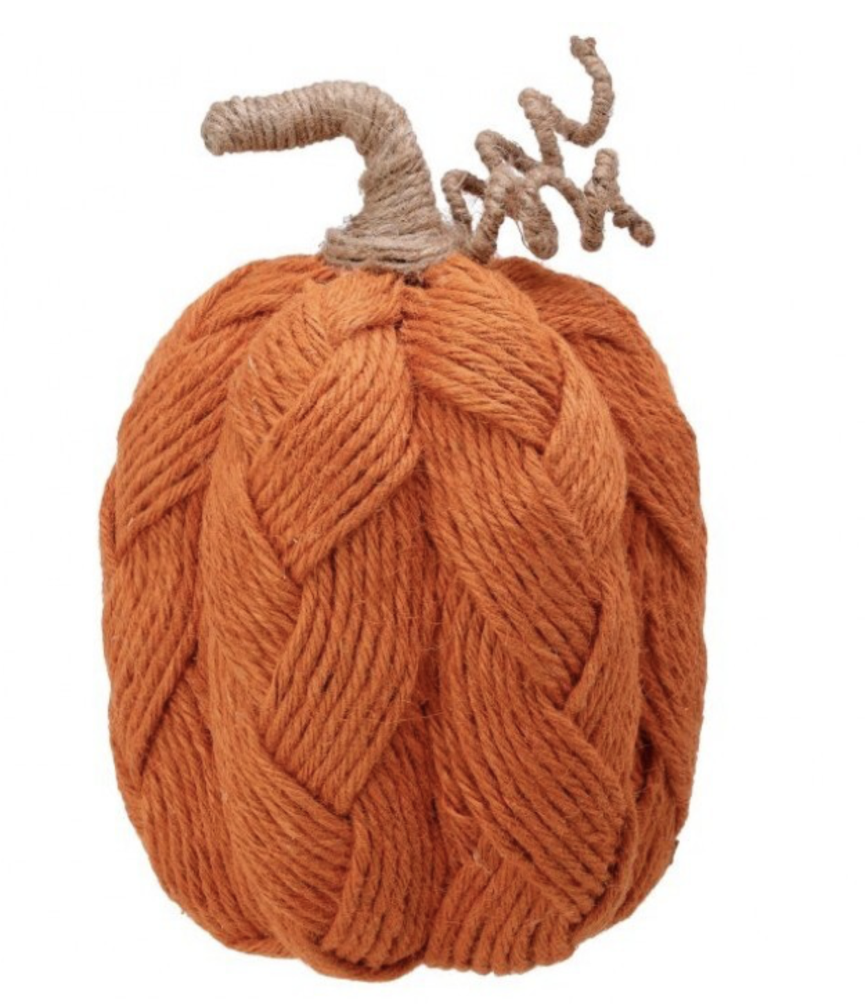 10" Woven Pumpkin String/Jute