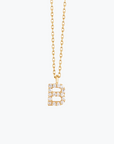 Gold Initial Necklace