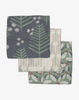 Geometry Holiday Dish Cloth