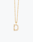 Gold Initial Necklace