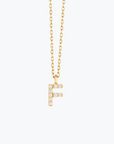 Gold Initial Necklace