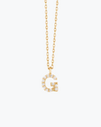 Gold Initial Necklace