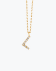 Gold Initial Necklace