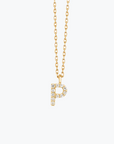 Gold Initial Necklace