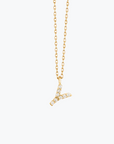 Gold Initial Necklace
