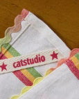 Embroidered Richmond Tea Towel