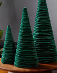Small Velvet Wrapped Tree