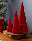 Small Velvet Wrapped Tree