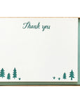 Thank You Pines Flat Stationery