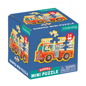 Fire Truck Shaped Puzzle