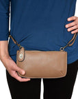 Crossbody Wristlet Clutch Mini