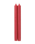 Straight Taper Candles 10" Set/2