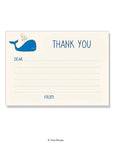 Fill-In Children's Foil Thank You Notes