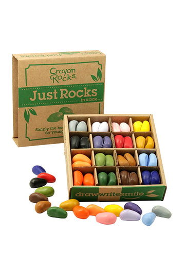 Just Rocks in a Box - 32 Colors/64 Crayons