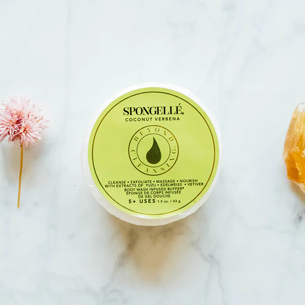 Travel Spongette Body Wash-Infused Buffer