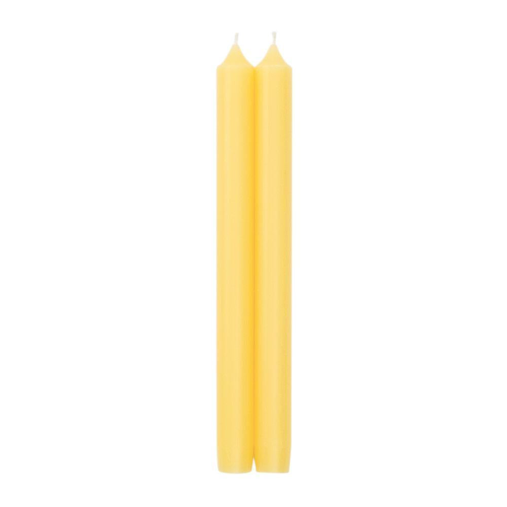 Straight Taper Candles 10" Set/2