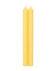 Straight Taper Candles 10" Set/2
