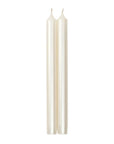 Straight Taper Candles 10" Set/2