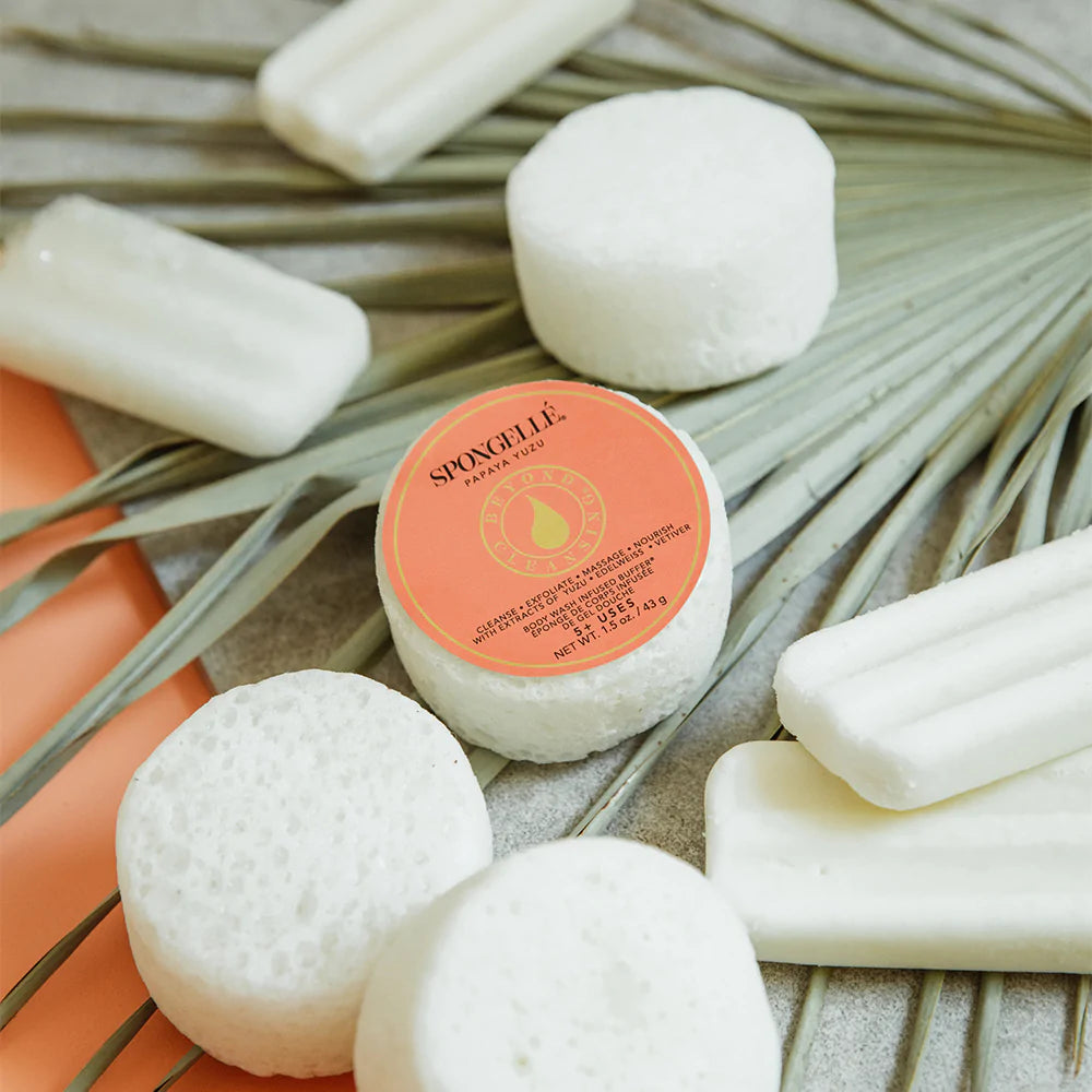 Travel Spongette Body Wash-Infused Buffer