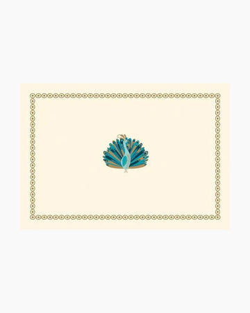 Peacock Boxed Note Cards