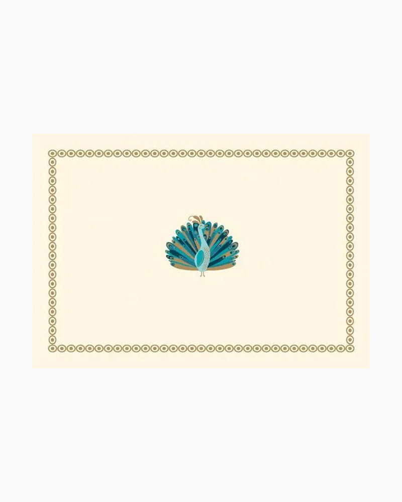 Peacock Boxed Note Cards