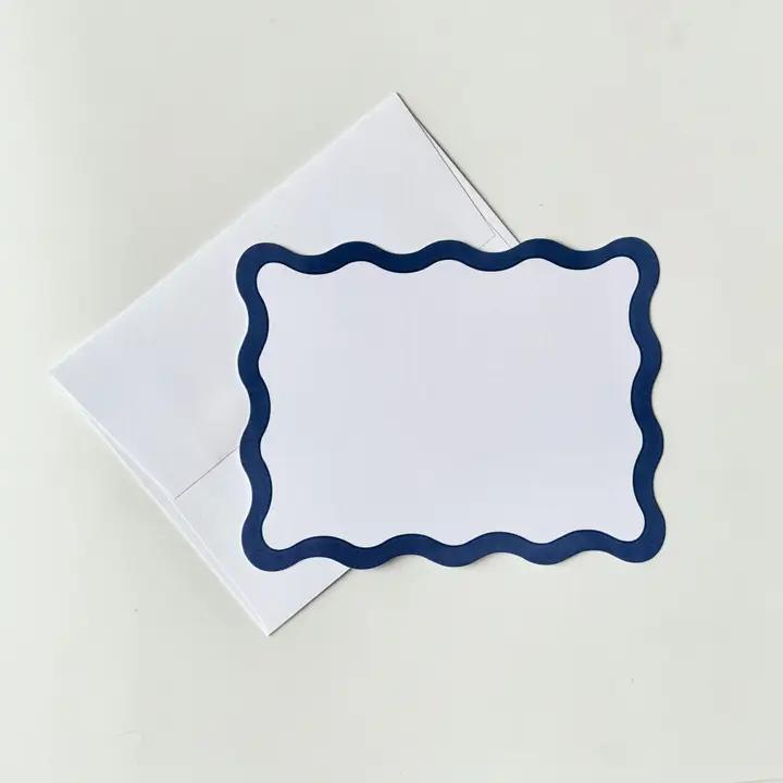 Scallop Edge Flat Note