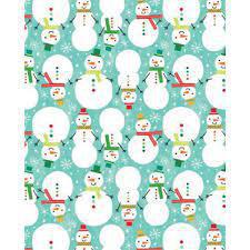 Snowman Celebration Gift Sack
