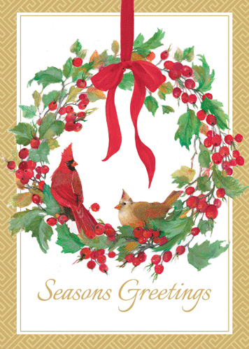 Christmas Card Sm-Size B