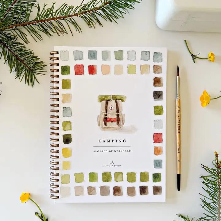 Watercolor Workbook/Paint set