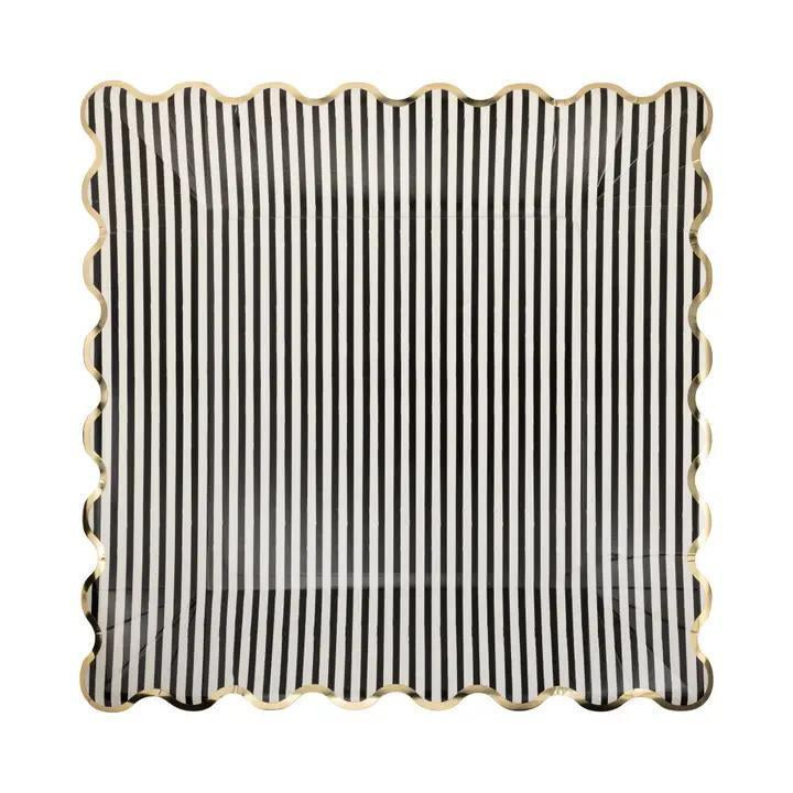 Graduation Striped Plates