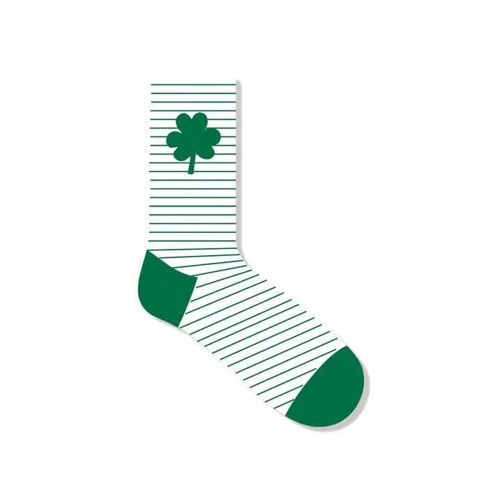 St. Patricks Day Socks-Adult
