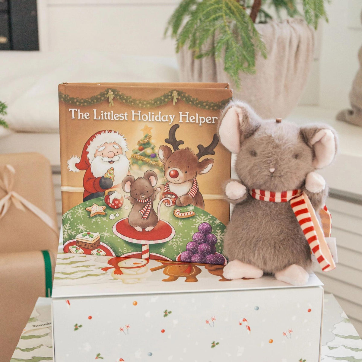 Littlest Holiday Helper Board Book
