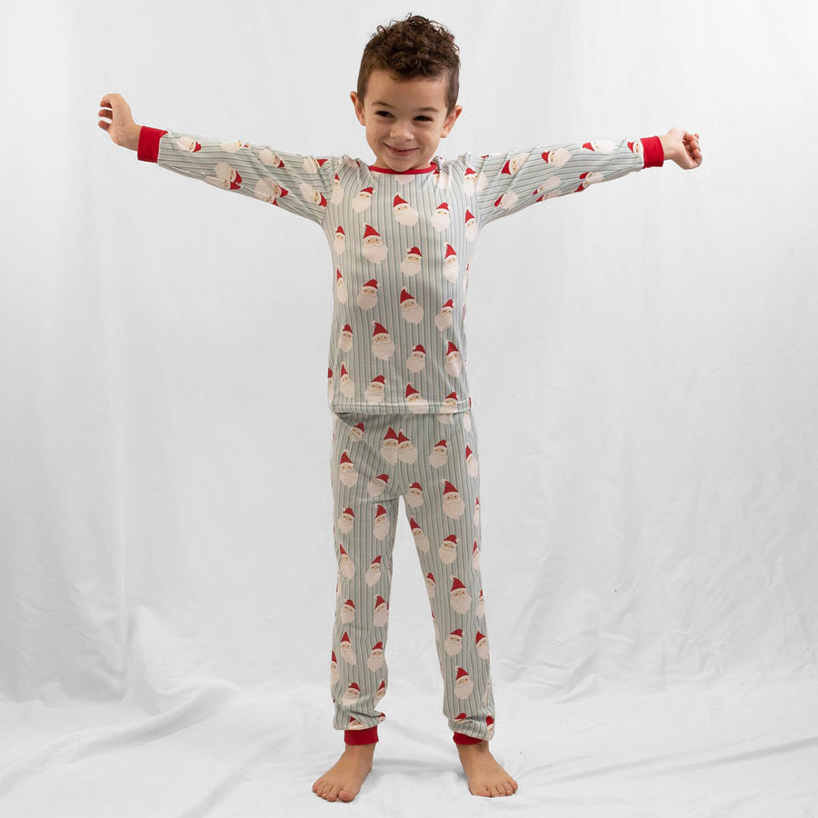 Kid's Jolly Santa Pajamas