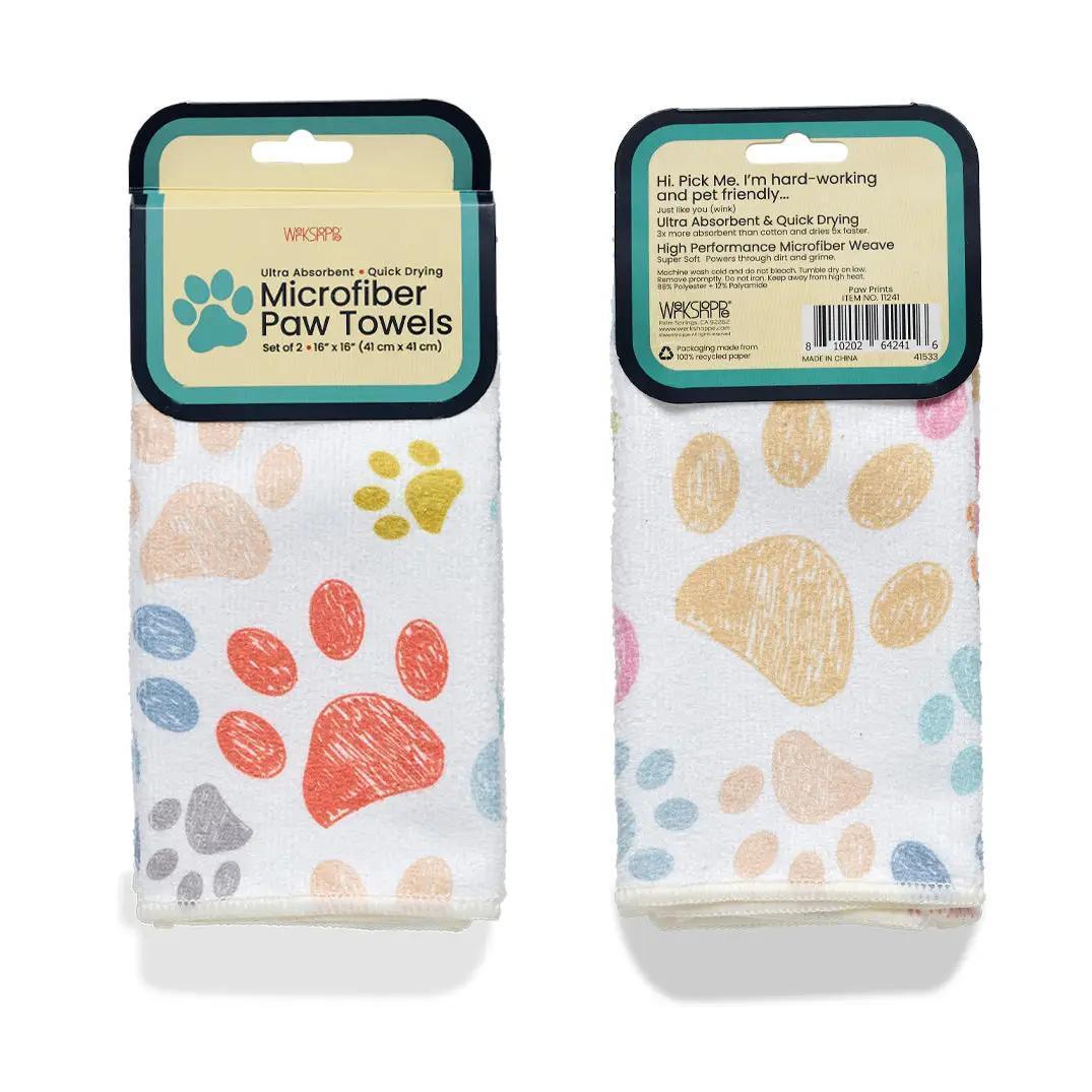 Microfiber Dog Paw Towel