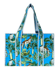 Small Block Print Tote Bag