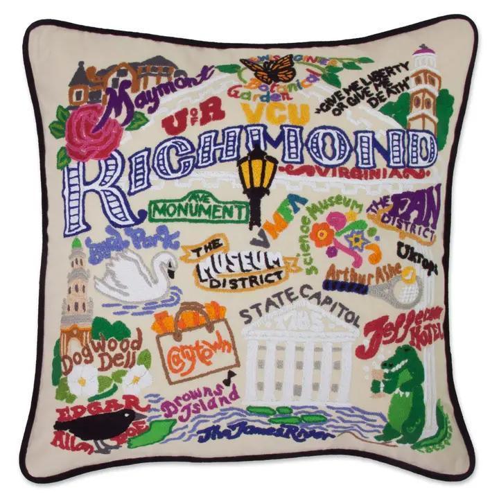 Richmond Pillow/Embroidered