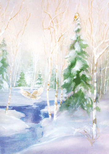 Christmas Card Sm-Size B