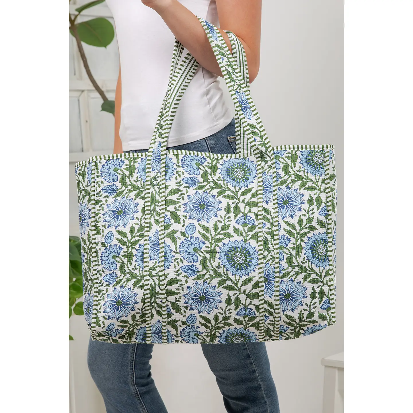Quilted Tote Bag