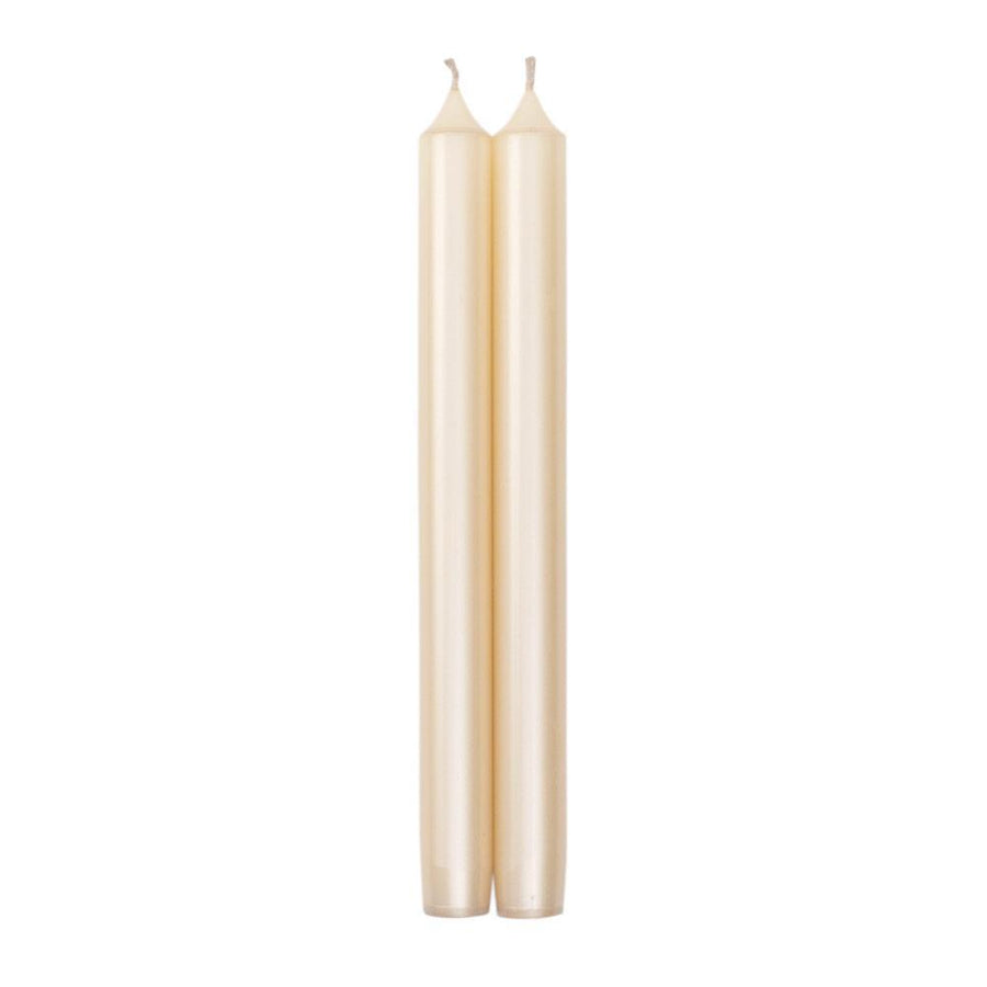 Straight Taper Candles 10" Set/2