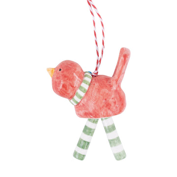 Christmas Red Bird Ornament