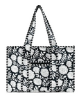 Small Block Print Tote Bag