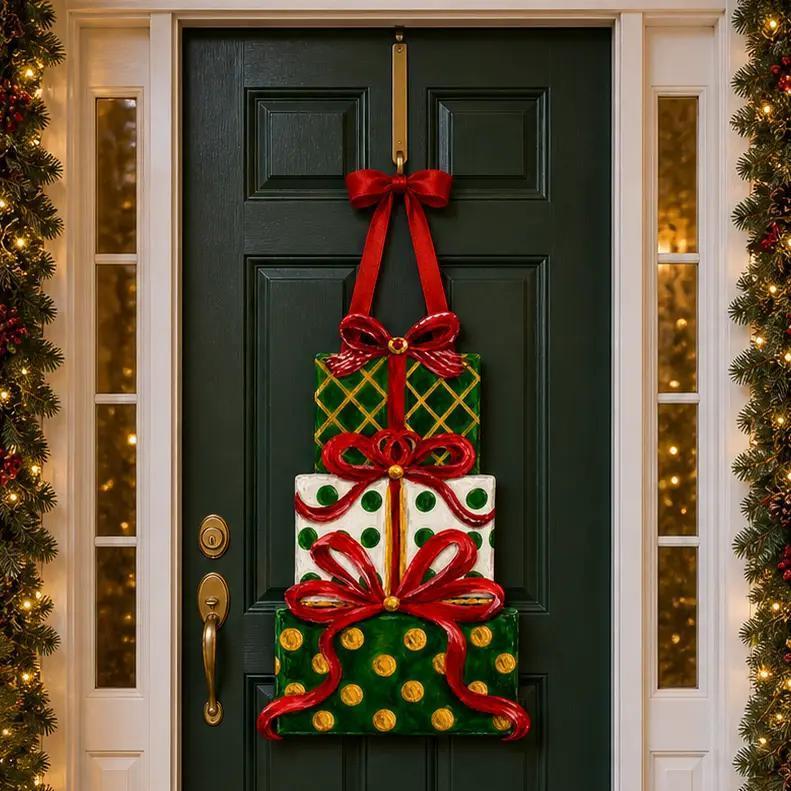 Stacked Presents Door Hanger
