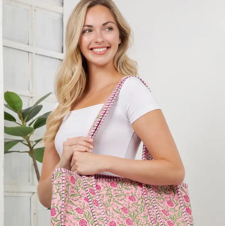 Quilted Tote Bag
