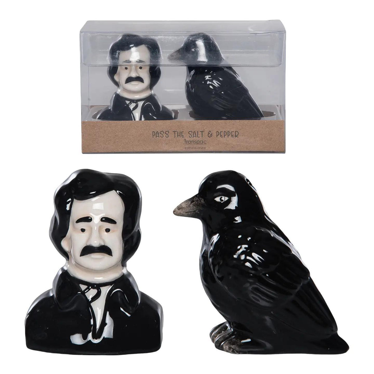 Edgar A. Poe Salt &amp; Pepper Shakers