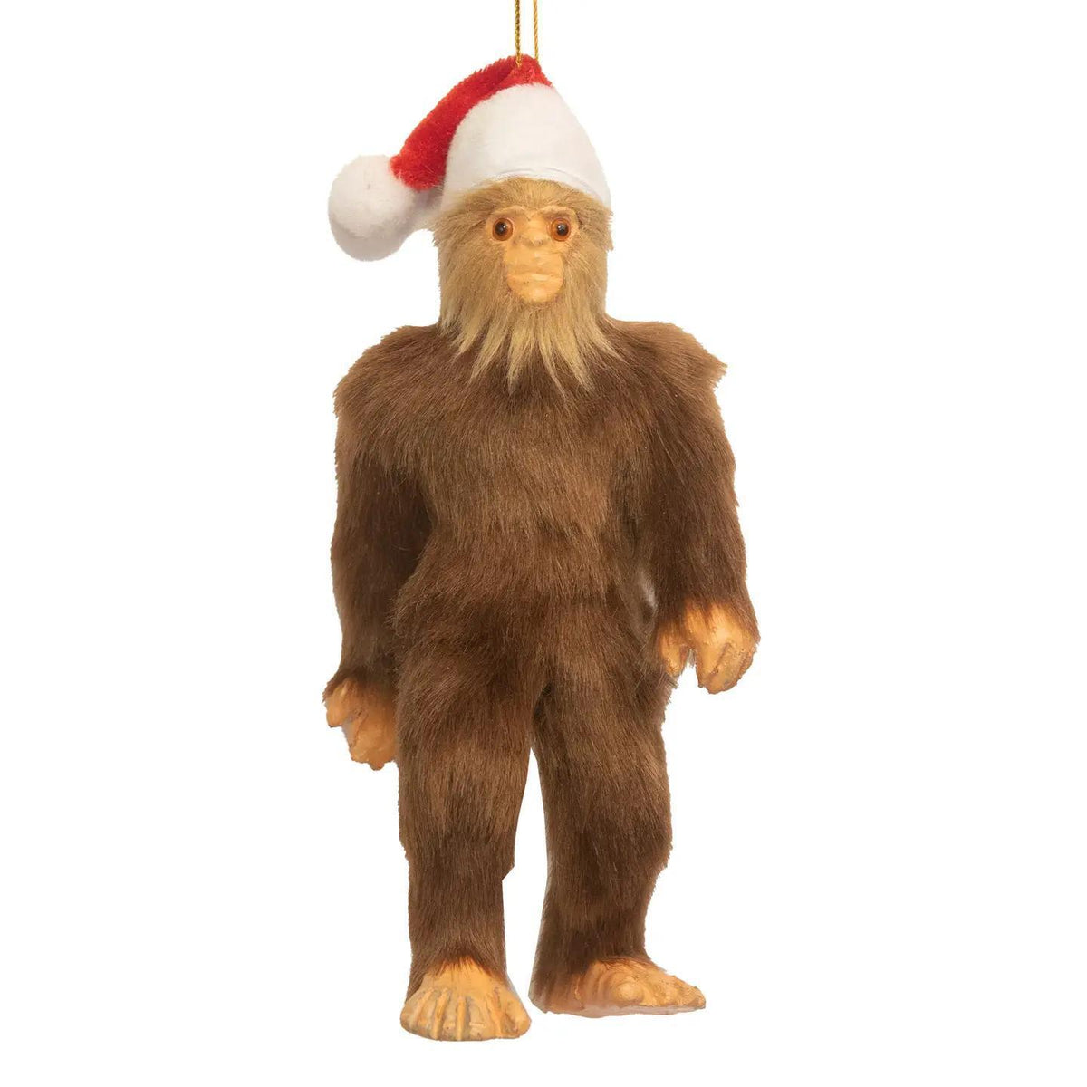 Furry Bigfoot w/ Santa Hat