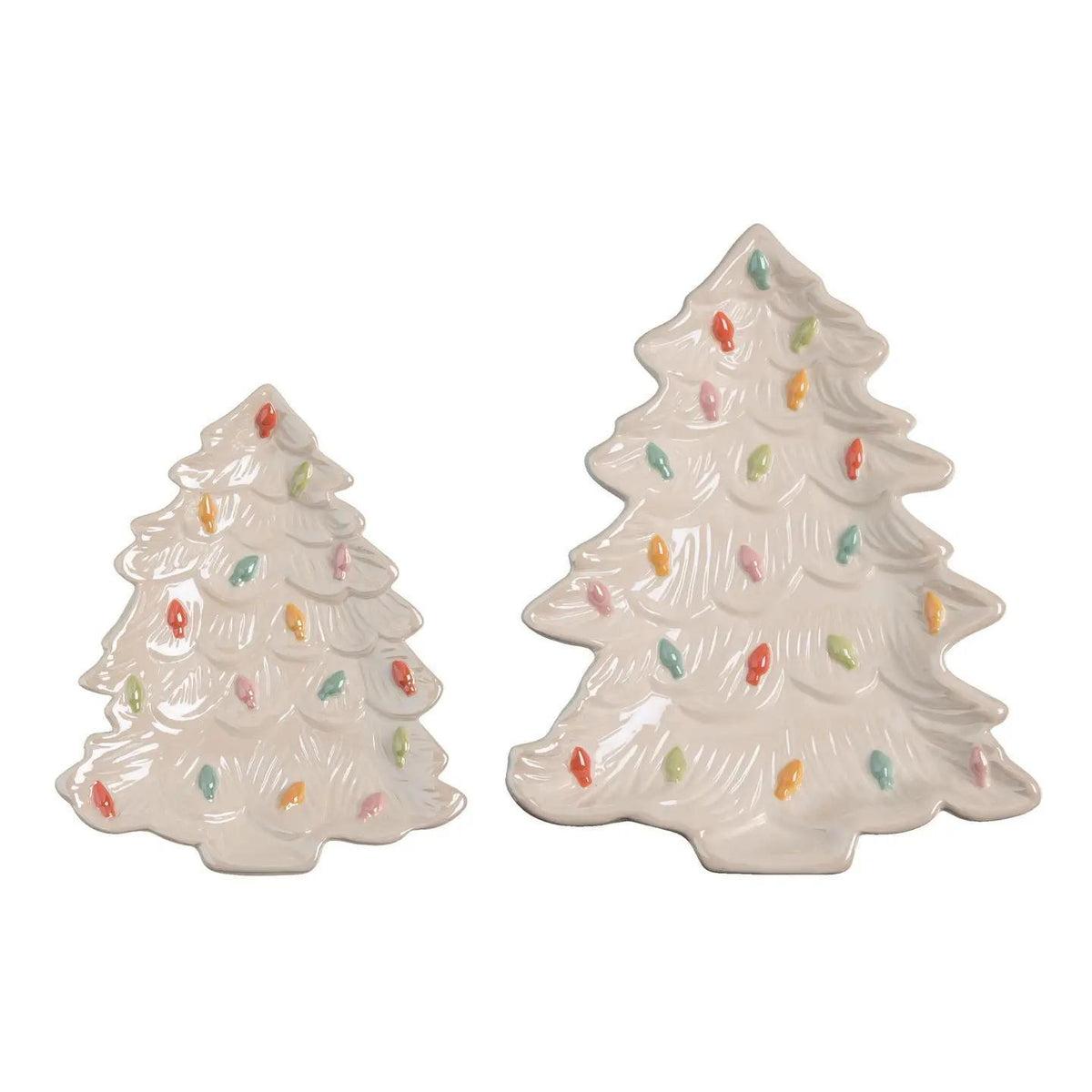 Christmas Tree Plates