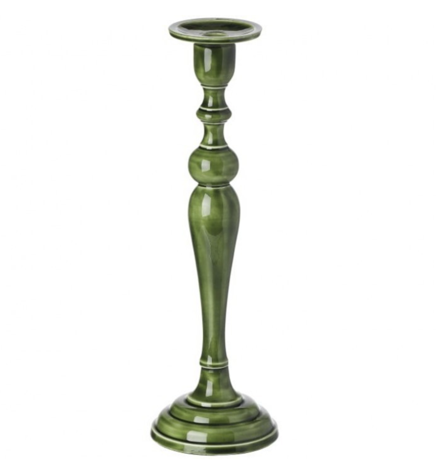9" Enamel Candlestick